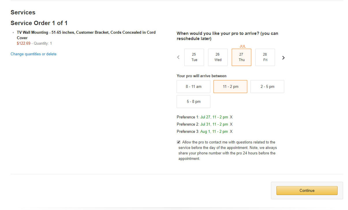 Amazon Home Services Review Our Experience With An Amazon Handyman