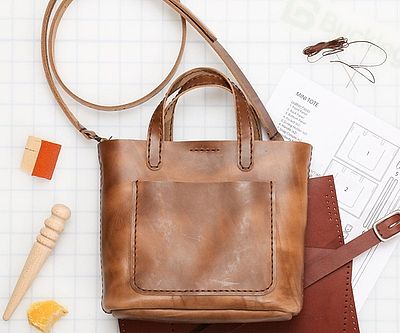 Make a Boutique Leather Tote