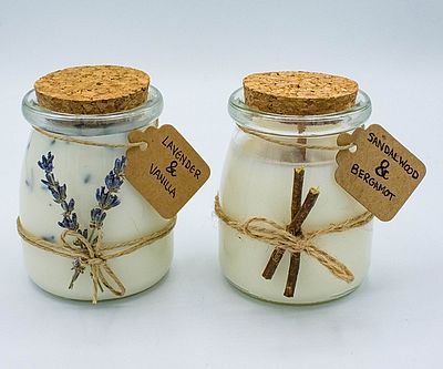 Make a Relaxing Rustic Candle