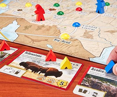 Trek The National Parks in a Board Game