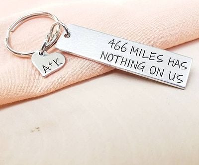 Miles Has Nothing On Us - Personalized Wine Tumbler - Birthday Gift For Besties Sisters Friends BFF - Long Distance Friendship Designed By Passive Adobe