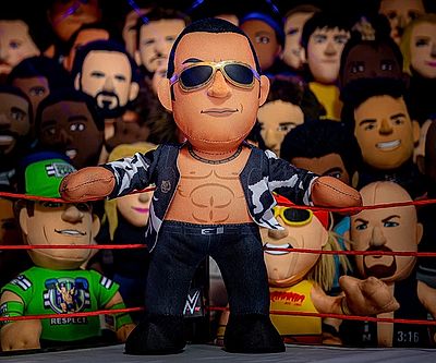 WWE 80s Legends Plush Bundle | Hulk Hogan & Mr. T Bleacher Creatures | 10 Inch Wrestling Figures