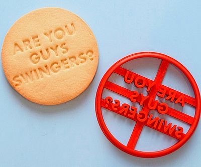 Naughty Proverbs Cookie Cutter Set van 4 uitsteekvormpjes met