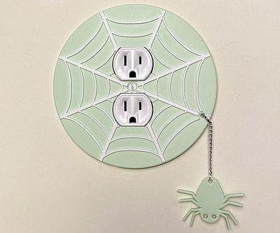 WORGEOUS Fairy Door Outlet Cover Plate Outlet Covers For Baby Proofing Light Switch Cover Guard Wooden Door Shaped Electrical Outlet Cover