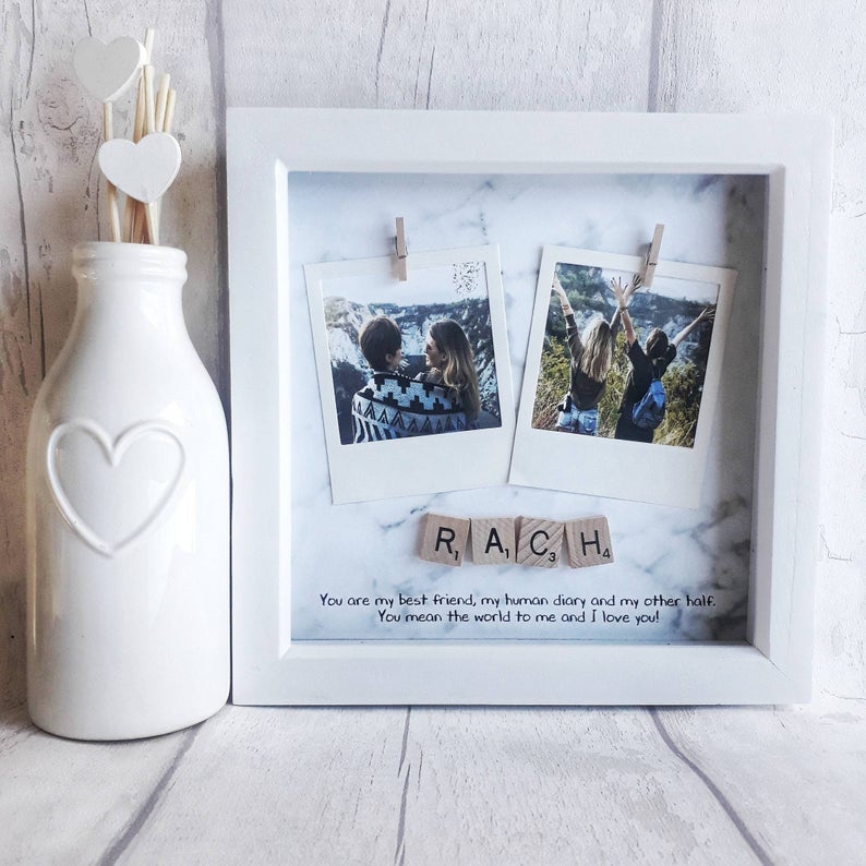 Rehearsal Gifts Maid of Honor Gift Photo frame Sister Picture Frame There/'s no better friend than a sister and no better sister than you