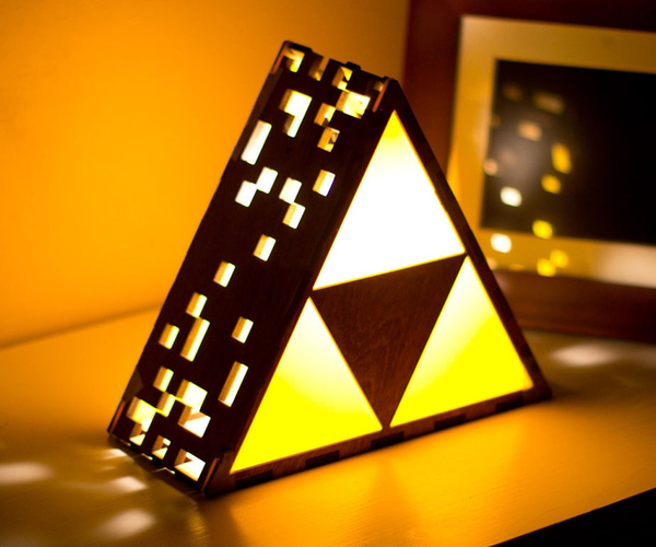 Legend of Zelda Triforce Lamp