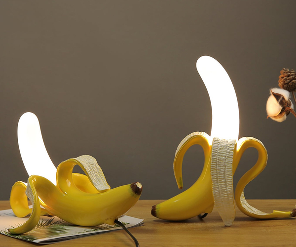 Peeled Banana Lamp