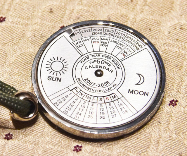 50 Year Perpetual Cycle Calendar