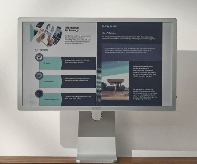 Boox Mira Pro Color E-Ink Monitor