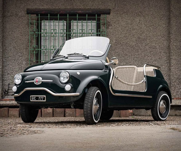 Electric Fiat 500 Spiaggina