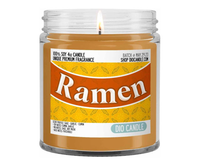 Ramen Noodle Scented Candle