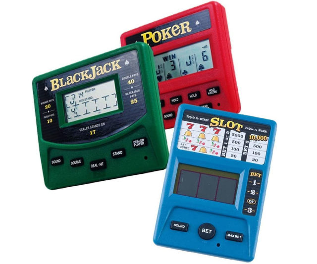 Retro Las Vegas Game Handhelds