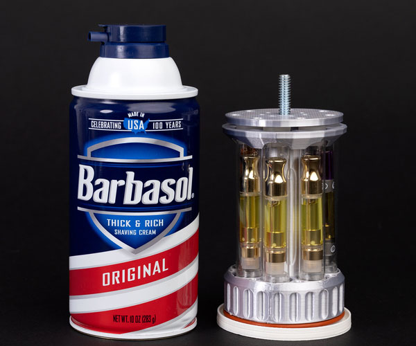Shaving Cream Vape Cartridge Stash Box