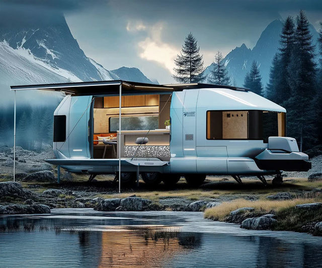 skydream♡ Skydream Caravans Travel Trailer