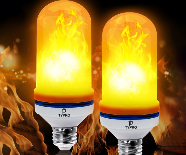 LED Flame Effect Bulb