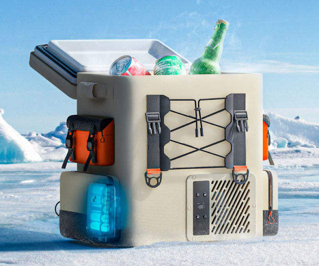 backpack mini fridge The Backpack Car Fridge