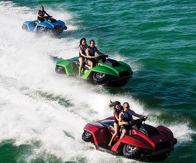 Amphibious All Terrain Vehicle
