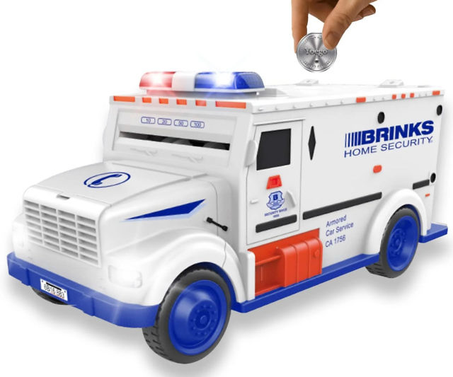 Armored Truck Piggy Bank