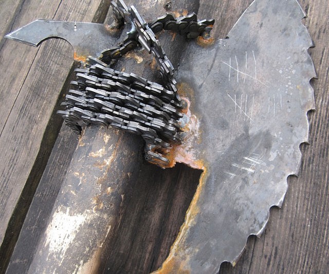 Post Apocalyptic Battle Axe