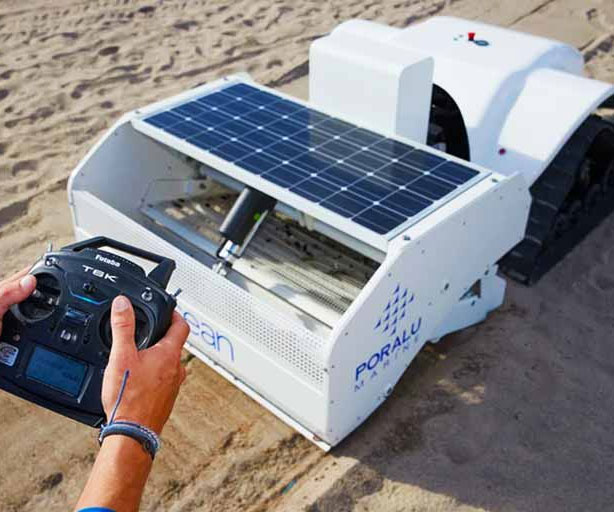 BeBot Beach Cleaning Robot