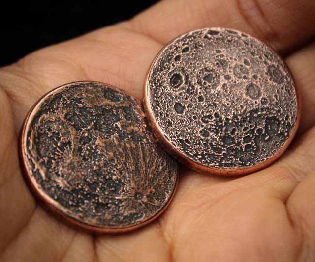 Blood Moon Copper Coin