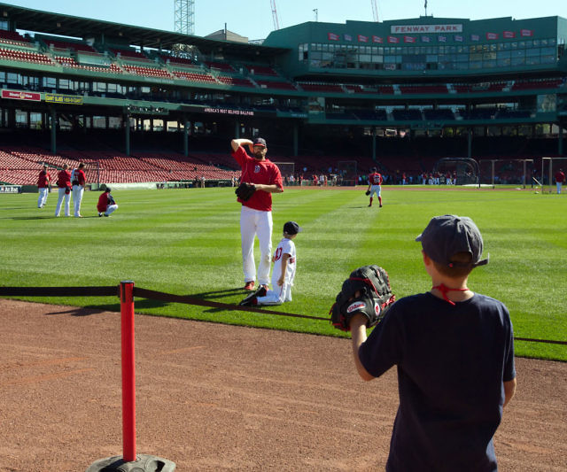 Fenway Park Batting Practice Experience