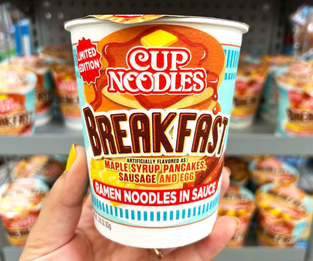 Cup Noodles Breakfast Ramen Noodles