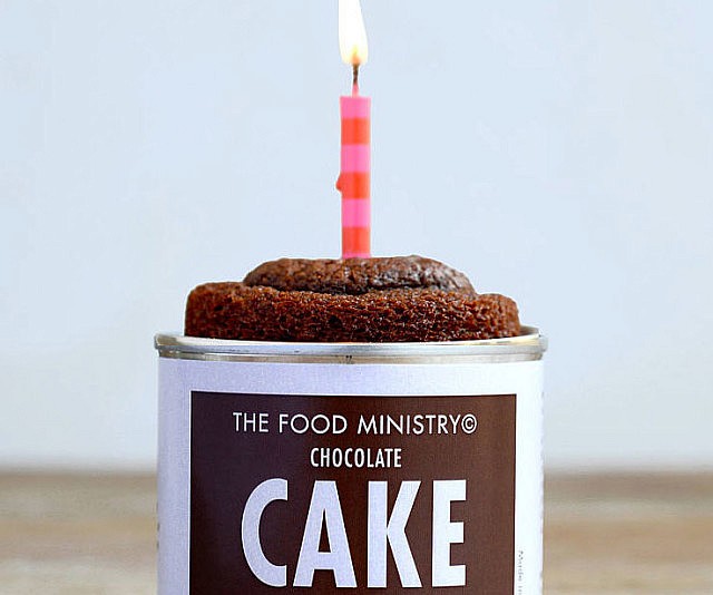 Chocolate Cake In A Can
