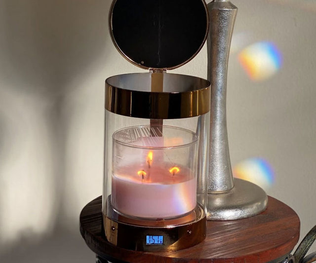 Automatic Extinguishing Lid Candles