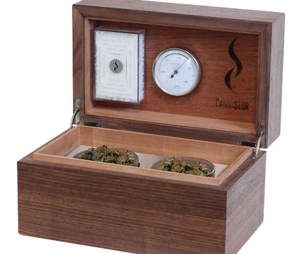Solid Wood Cannabis Humidor