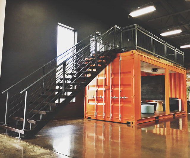 Cargo Container Office Space