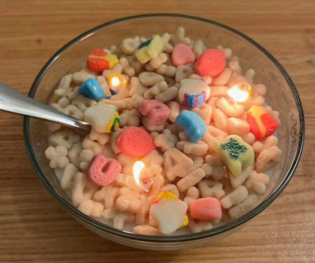 Cereal Scented Candle