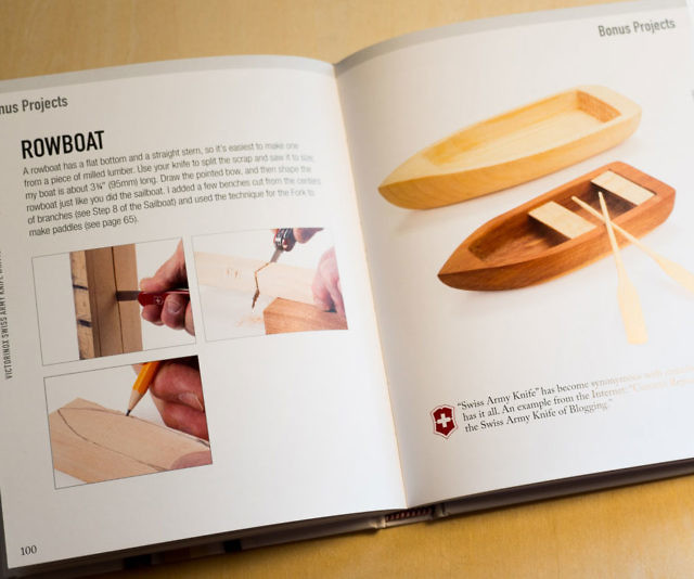 Swiss Army Knife Whittling Book