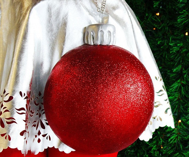 Christmas Ball Ornament Purse