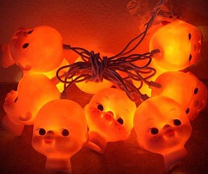 Creepy Baby Doll Head Lights Creepy Baby Doll Head Lights