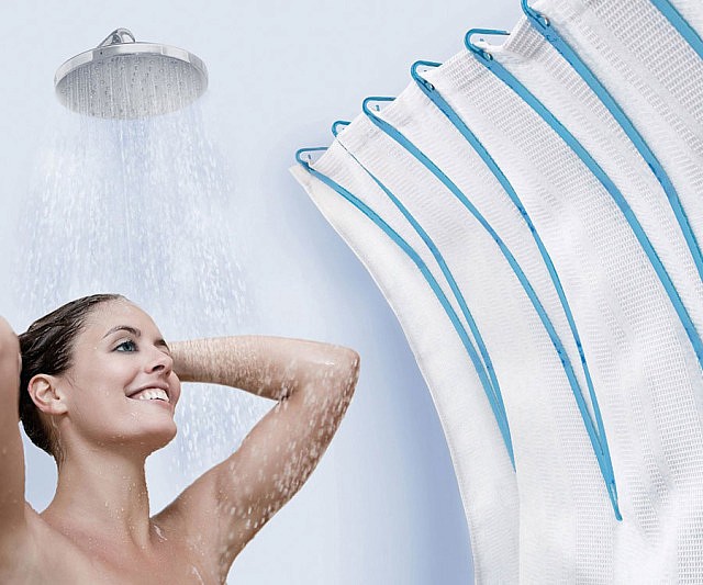 Shower Curtain Space Extender