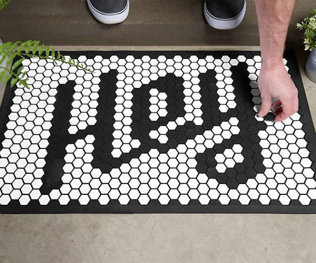 Customizable Tile Floor Mat