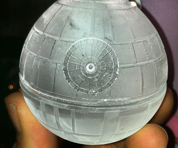 20x Silicone Ice Cube Tray Death Star Ice Mold Ball Maker Silicone