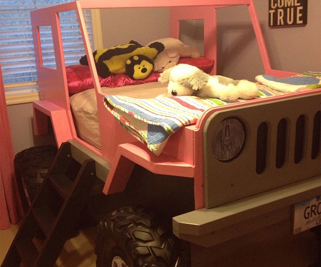 Jeep Wrangler Bed Template