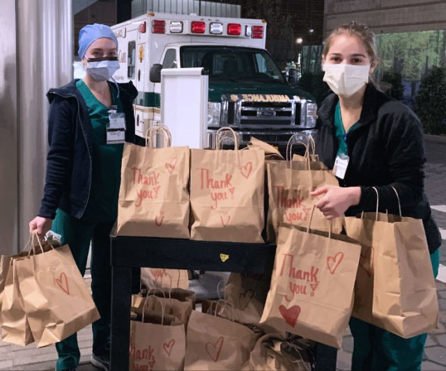 Donate Meals For Medical Workers