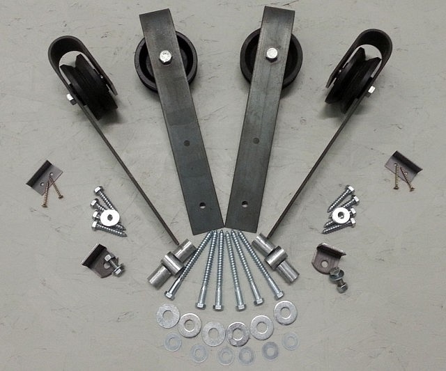 Double Barn Door Kit Sliding Double Barn Door Kit