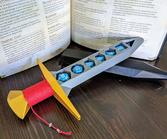 D&D Dice Dagger