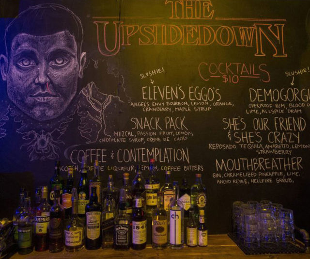 Stranger Things Themed PopUp Bar