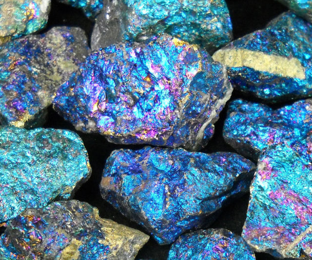 Peacock Ore Iridescent Rock
