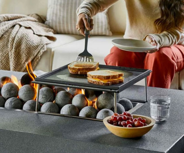 Fire Pit Grill Table