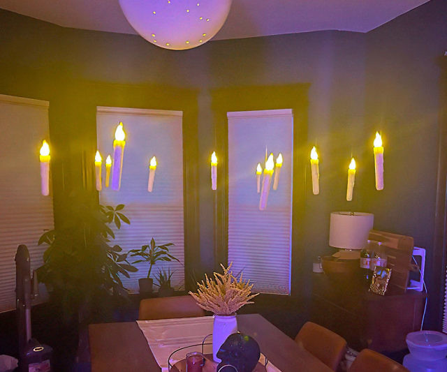 Floating Halloween Candles