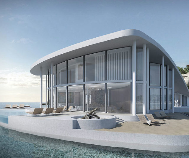 Floating Stingray Luxury Home