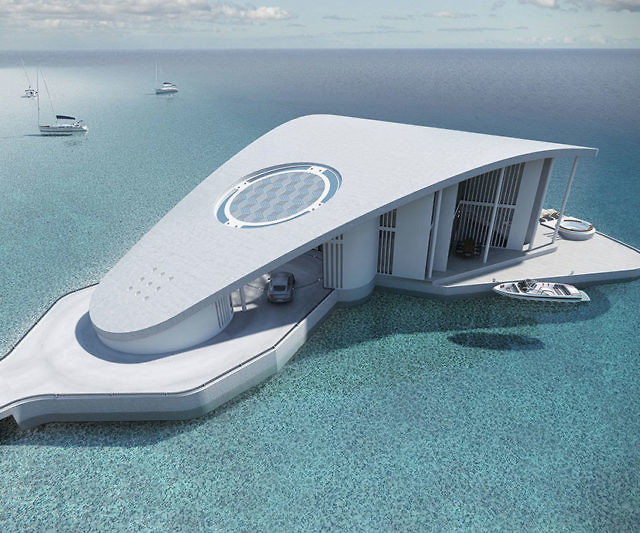 Floating Stingray Luxury Home