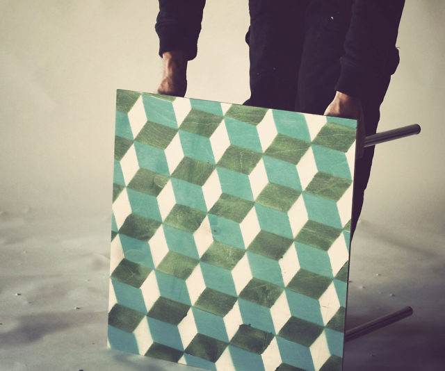 Antique FloorTile Stencil Kit