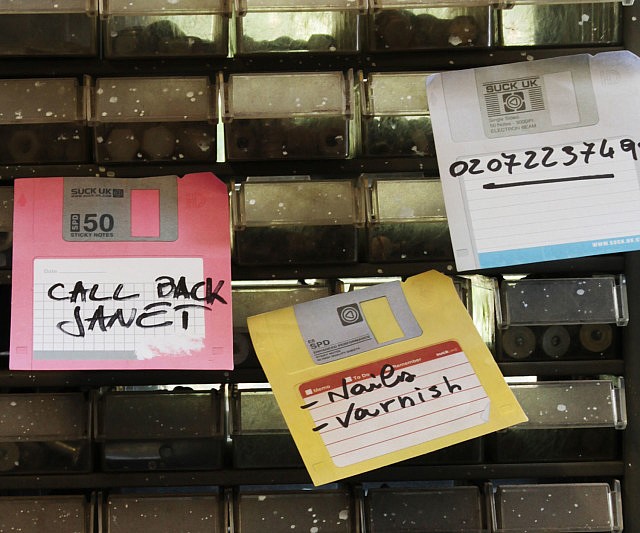 Floppy Disk Sticky Notes